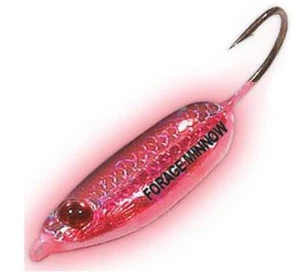 Northland Tackle Forage Minnow Jig FMJ6-93 Super Glow Redfish 2 Pack #6 Hook - Picture 1 of 1