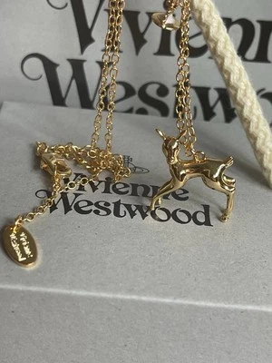 rare Vivienne Westwood tiny Deer necklace - Image 1 of 4