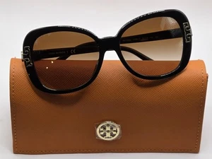 TORY BURCH TY 7133U 1709/13 BLK GRADIENT AUTHENTIC DESIGNER SUNGLASSES 57□16 - Picture 1 of 8