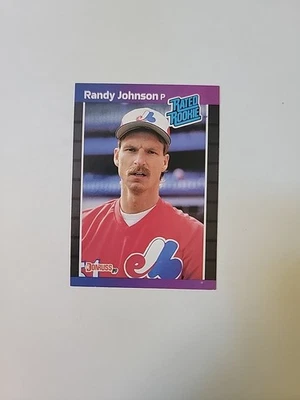 Tarjeta de novato Donruss Baseball Randy Johnson 1989 #42 - SD9582 Foto 1 de 2