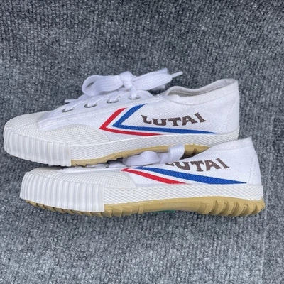 LUTAI Kids Kung Fu Martial Arts Parkour Canvas Sneakers 27 Retro Feiyue Style - Image 1 of 4