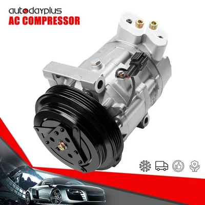 Compresor y embrague de aire acondicionado para Nissan 350Z 2003 2004 2005 2006 3,5 L CO 11135C Foto 1 de 4