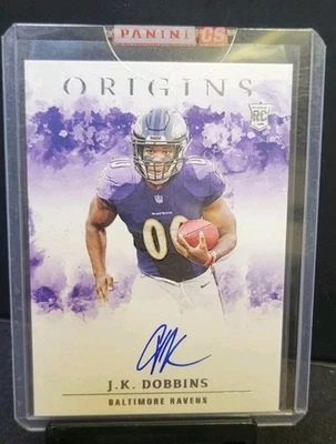 2020 Panini Origins - Rookie Autographs J.K. Dobbins  - Image 1 of 2