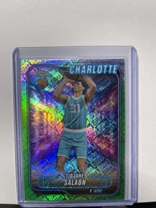 2024-25 Topps Chrome - Tidjane Salaun, Tidjane Salaun #148 Green Basketball... - Picture 1 of 2