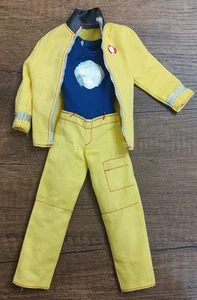 Barbie Ken Firefighter Doll Kohl's Exclusive 2010 yellow jacket Jumpsuit D1 - Picture 1 of 4