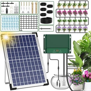 Solar Irrigation System 10W for Automatic Plants Watering, Summer Garden Drip... - Picture 1 of 9