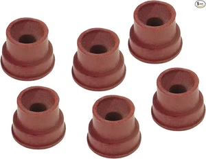 Tapa de montaje de grasa de goma plateada, (paquete de 5). Tapas para accesorios de grasa mantienen la grasa - Imagen 1 de 3