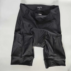 Baleaf Biker Cycling Padded Bike Shorts Womens  M Black, Pockets UPF-50, NEW NWT - Picture 1 of 6
