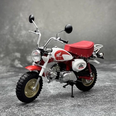 AOSHIMA Escala 1/12 Para Honda Monkey Rosa Moto Diecast Colección Modelo Foto 1 de 4