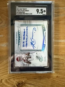 2019 Kyler Murray Leaf Trinity Platinum Spectrum /25 SGC 9 Inscription Auto 🔥 - Picture 1 of 3