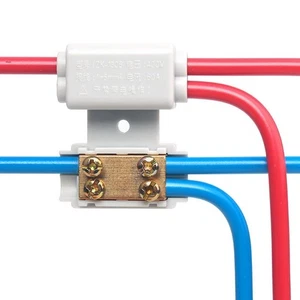 2x Kabelverbinder Schraubbar Schnelles Spleißen Der Verkabelung Stoßverbinder - Bild 1 von 8