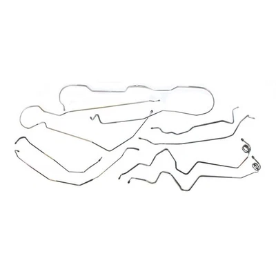 1981-87 Chevrolet GMC Truck Long 1/2 4wd Complete Power Disc Brake Line Kit SS - Image 1 of 4