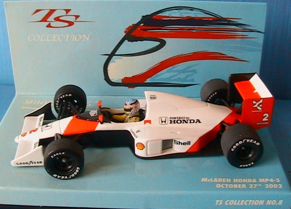 MCLAREN HONDA MP4-5 #2 SATO DEMONSTRATION RUN 271002 MINICHAMPS 518020102 1/43 - Image 1 of 1