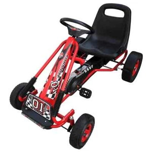 Go-Kart de Pedales con Silla Ajustable Niños Coche Paseo Juguete vidaXL - Imagen 1 de 5