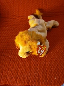Ty Original Beanie Baby Roary The Lion with errors - Picture 1 of 6