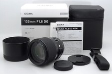[Near Mint] Sigma Art 135mm f/1.8 DG HSM Lens for Canon EF w/Box From Japan