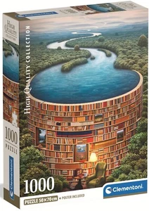 NEW Clementoni Jigsaw Puzzle 1000 Piezas Pieces 39949 Bibliodame - Picture 1 of 2