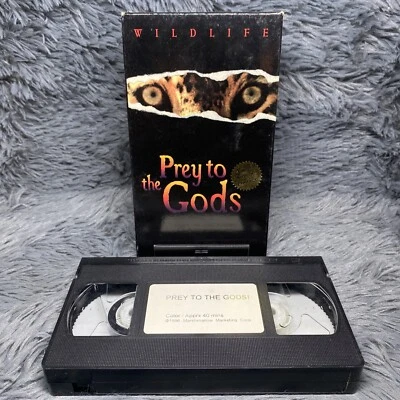Prey to the Gods: Family Geographic and Nature Video Wildlife Series VHS 1995 - Image 1 of 4