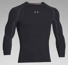 Under Armour UA Mens Compression Long Sleeve HeatGear Shirt XL 1257471 AYM 96