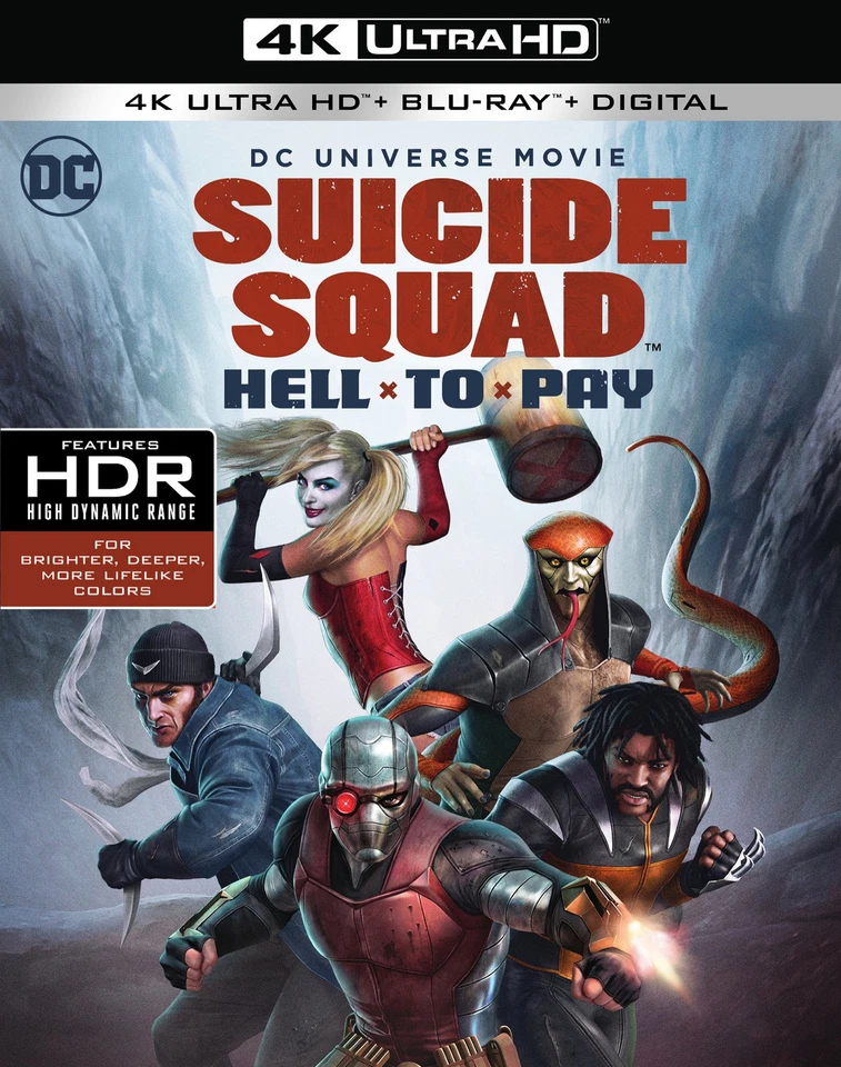 DCU: SUICIDE SQUAD - HELL TO PAY *2018* / NEW Region A 4K UHD Blu-ray - Image 1 of 1