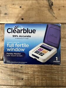 Clearblue Fertility Monitor, Touch Screen, 1 Count dmg box brand new