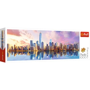 Trefl Red Panorama 1000 Piece Puzzle - Manhattan - Picture 1 of 8