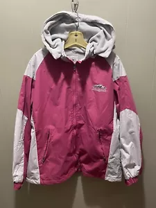 Women’s Outdoor Hiking Rain Jacket Arctic Image Softshell Lined Colorado Sz Med - Picture 1 of 5