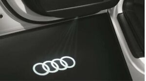 Genuine Led entry lights Audi rings lettering door lighting4G0052133G