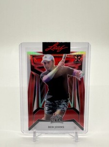 2023 Leaf Metal Pickleball Ben Johns Red Prismatic 1/199 Bookend XRC MB-2 Rookie