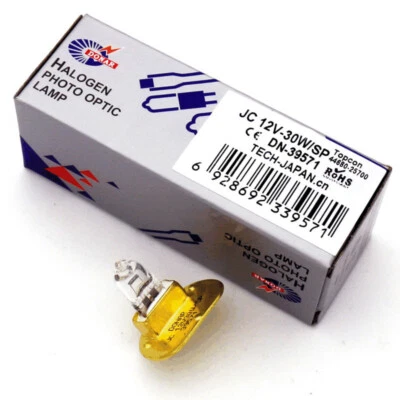 12V30W Bulb TOPCON 44680-25700 Slit Lamp Topcon SL-D7/D8/D8Z Microscope Light - Image 1 of 2