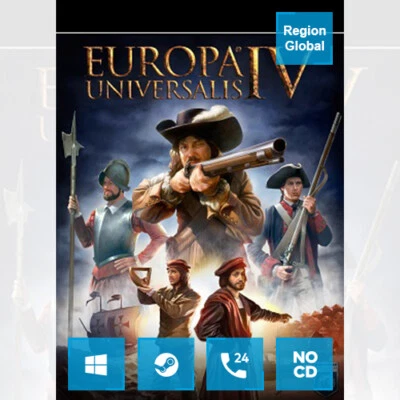 Europa Universalis IV 4 for PC Game Steam Key Region Free - Image 1 of 4