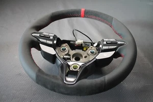 LENKRAD+SCHALTMANSCHETTE HYUNDAI I30N ALCANTARA NEU BEZIEHEN LENKRADHEIZUNG - Bild 1 von 12