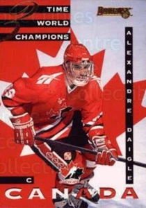 1995-96 Donruss Canadian World Junior Team #16 Alexandre Daigle - Picture 1 of 1