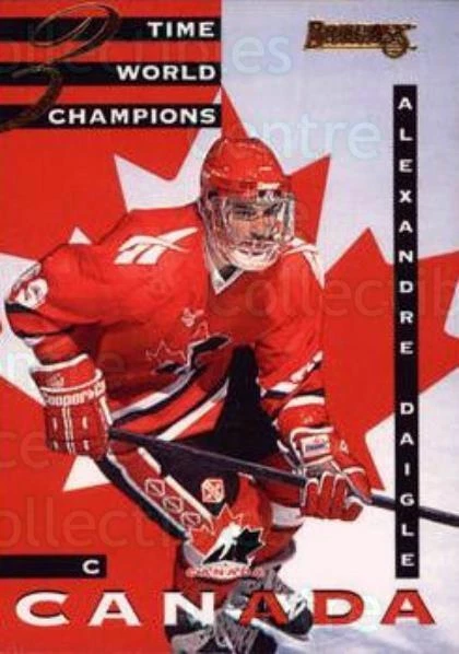 1995-96 Donruss Canadian World Junior Team #16 Alexandre Daigle - Image 1 of 1