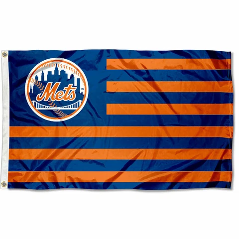 Mets Nation Flag Stripes Cover