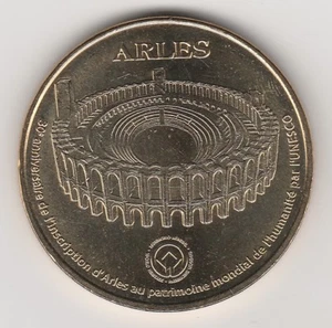 A 2011 TOKEN MEDAILLE MONNAIE DE PARIS -- 13 200 N°10 ARENES ARLES UNESCO - Picture 1 of 2
