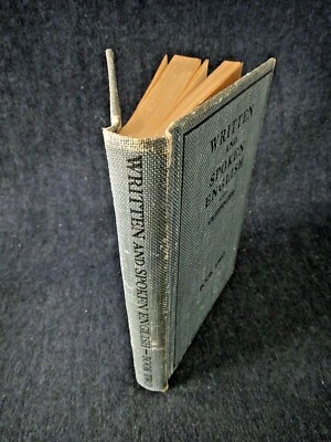 Written and Spoken English by Clippinger Book Two Revised Edition 1924 - Image 1 of 4