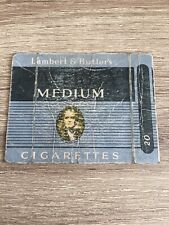 Vintage Lambert & Butlers Waverley Medium 20 Cigarettes Tobacco Empty Packet Box