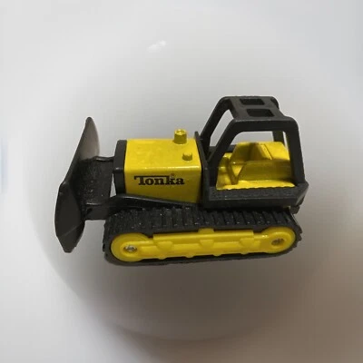 Bulldozer Tonka 1994 amarillo construcción 3,5 pulgadas diecast/plástico Foto 1 de 4