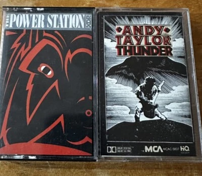 Andy Taylor Thunder & The Power Station Cassette Lot Duran Duran Sex Pistols - Image 1 of 3