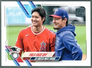 2021 Topps Update Pals Face Off Shohei Ohtani #US125 - Picture 1 of 2