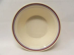 Abundance (Corelle) Soup/Cereal Bowl Cornerstone Blue & Maroon Bands b151 - Bild 1 von 3
