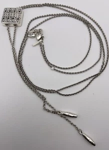 Collana Brighton Africa Stories Incisa Lariat Reversibile Regolabile Moderna - Foto 1 di 2