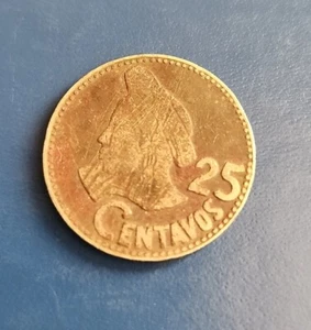 Sammler-Weihnachtsgeschenkideen: Guatemala 1978 0,25 Cent Sammlermünze.  (2) - Bild 1 von 2