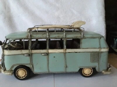 Retro/Vintage Decorative Tin Metal WV-NTK-502 Bus - Image 1 of 4