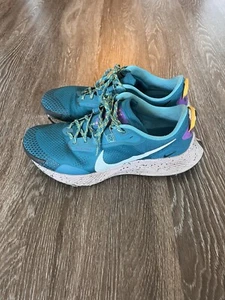 Nike Pegasus Trail 3 Mystic Teal Trail Hiking Shoes DA8697-300 Mens Size 10.5 - Picture 1 of 6
