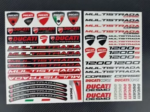 Decalcomanie moto carenatura adesivi laminati Ducati Multistrada 1200 1200s - Foto 1 di 5