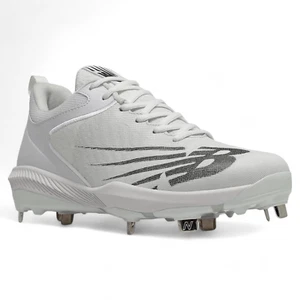 New Balance Fuel Cell 4040 V6 tacchetti metallo bianco/grigio L4040TW6 taglie uomo - Foto 1 di 5