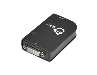 SIIG SuperSpeed USB 3.0 to DVI Adapter (JU-DV0511-S2) - Image 1 of 4