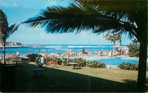Postal de hotel terraza y piscina en Puerto Rico - Imagen 1 de 2